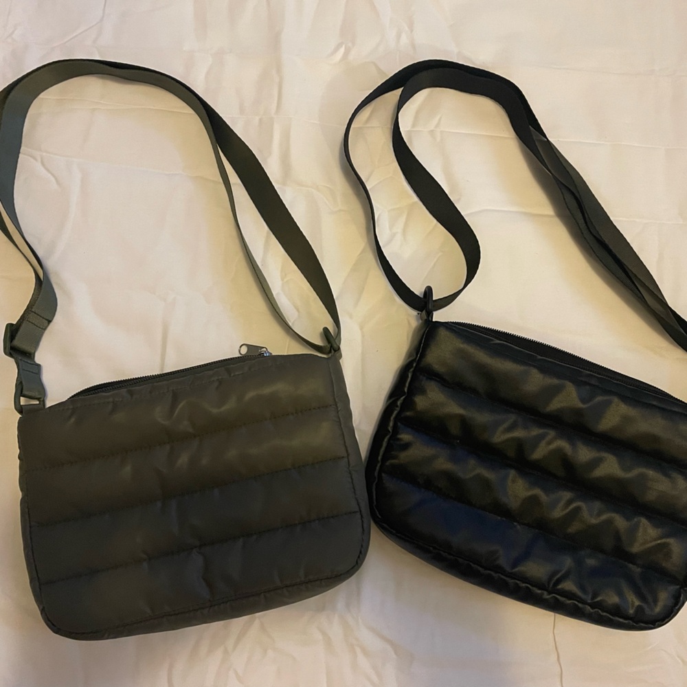 FINAL SALE Wild Fable puffer crossbody bags (set of two)